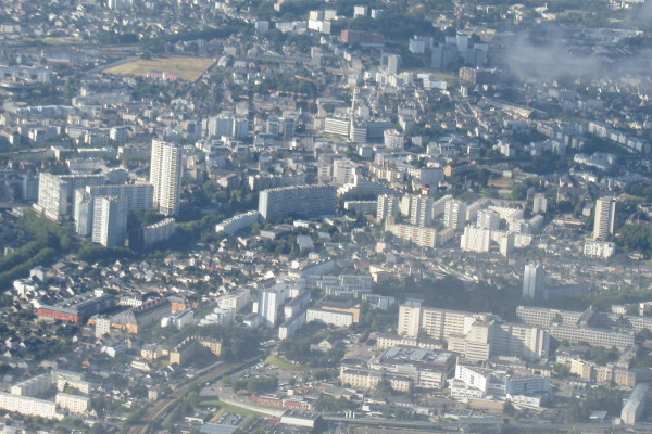 Un quartier de Rennes